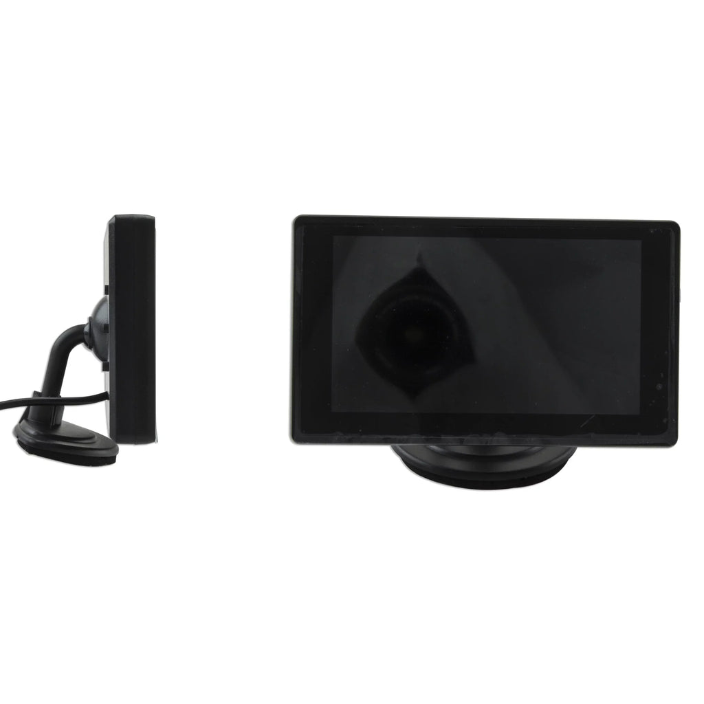 Screen VGA RCA LCD Color Backup Monitor Motorcycle Car Camera Auto 4.3 Inch