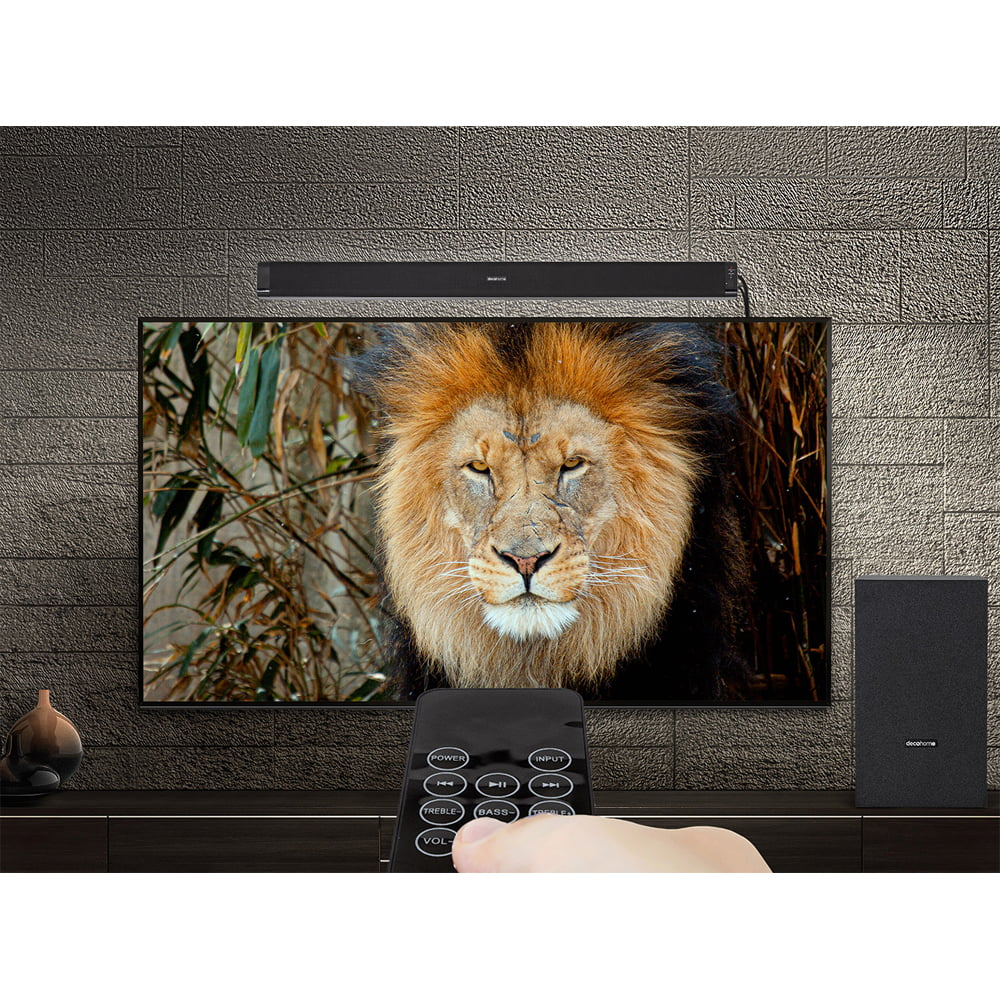 Sony XBR55X900H 55-inch 4K UHD Full Array LED Smart TV 2020 Bundle with Deco Gear Sound Bar with Subwoofer, Wall Mount, 6-Outlet Surge Adapter, Screen Cleaner and TV Essentials 2020