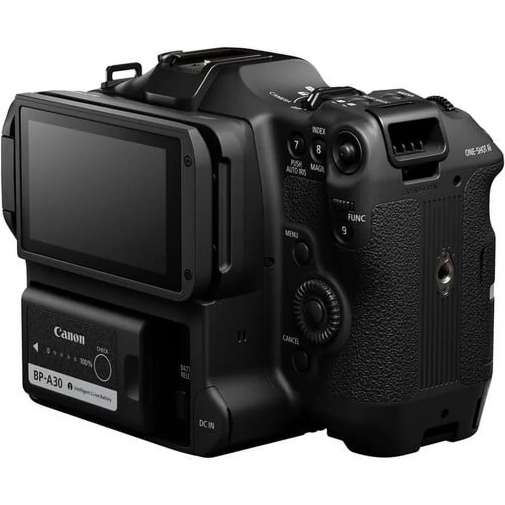 Canon EOS C70 Cinema Camera (RF Lens Mount) 4507C002 - Essential Bundle Includes: Sandisk Extreme Pro 64GB SD, Memory Card Reader, Gadget Bag, Blower, Microfiber Cloth and Cleaning Kit