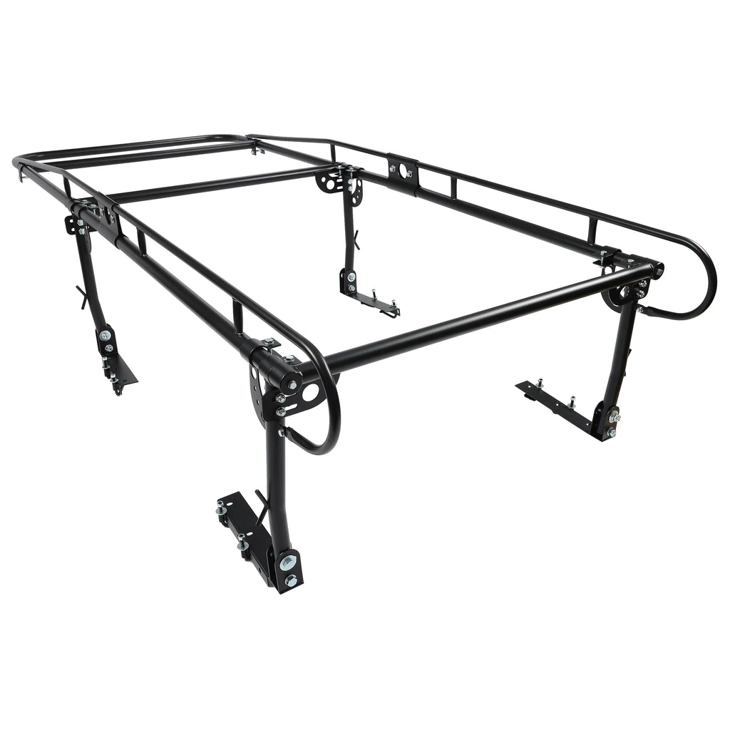 HECASA 60" Over-Cab Truck Rack 1000 Lbs Adjustable Truck Ladder Rack Pickup Lumber Utility Kayak Rack Full Size