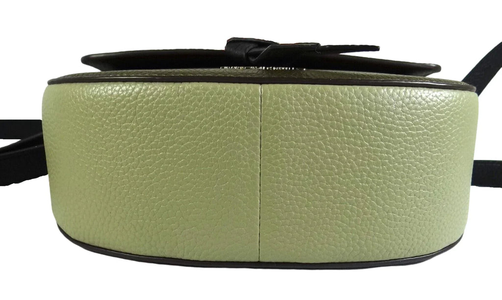 Kate Spade Women's Knott Saddle Pebbled Leather Medium crossbody Bag