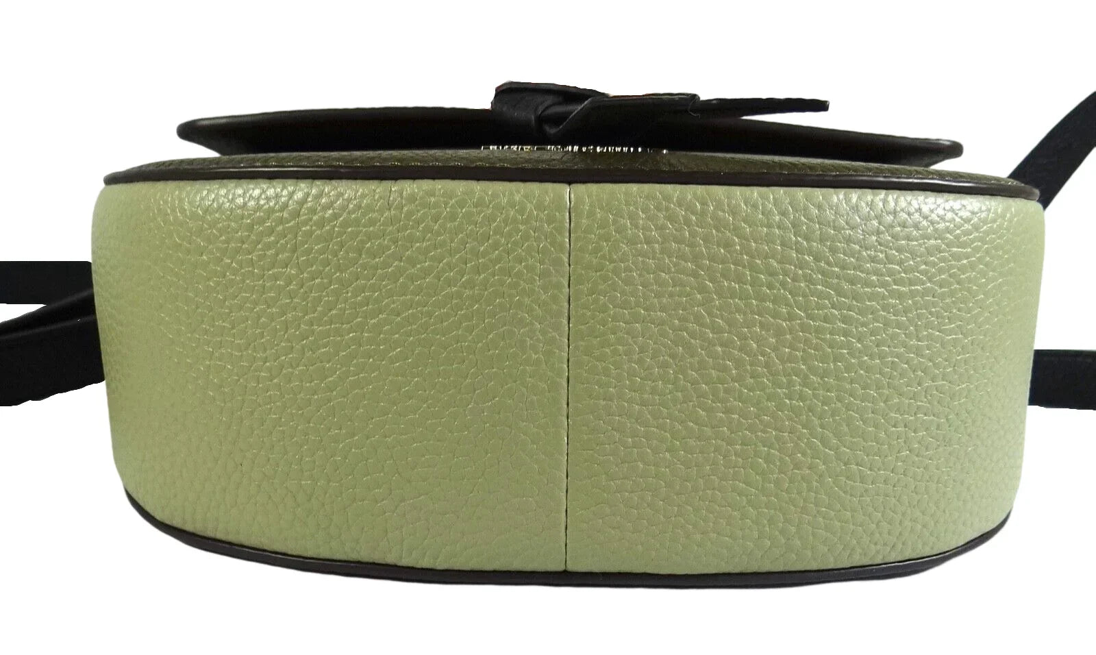 Kate Spade Women's Knott Saddle Pebbled Leather Medium crossbody Bag