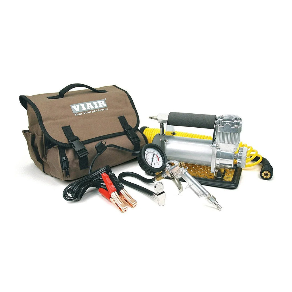Viair 400P Automatic Portable 12V, 150 PSI Air Compressor Kit Vehicle Tires