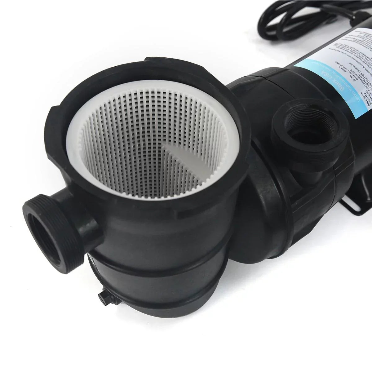 XtremepowerUS 1.5 HP Self Prime Above Ground Variable 2-Speed Swimming Pool Pump Spa 2" Strainer Basket Filter