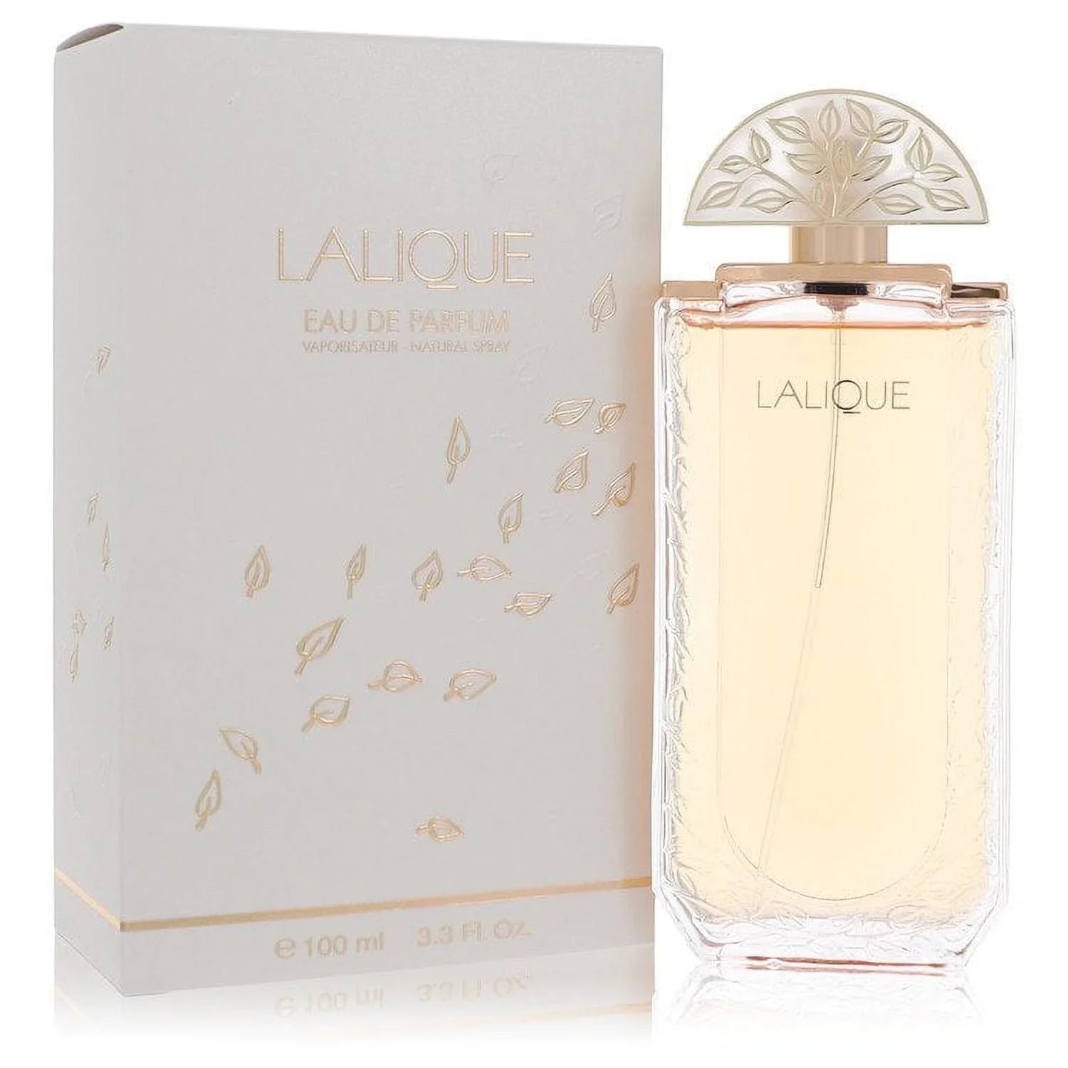 LALIQUE by Lalique Eau De Parfum Spray 3.3 oz Women Pack of 3