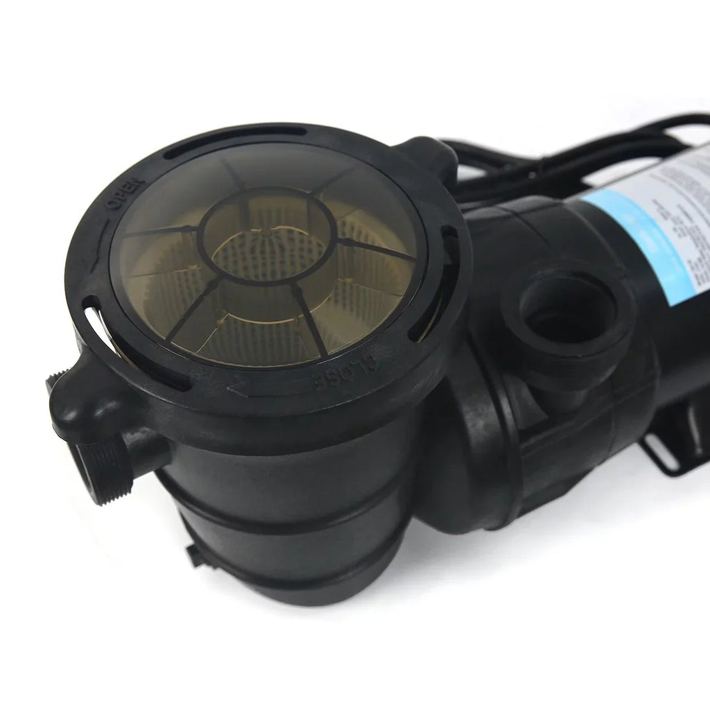 XtremepowerUS 1.5 HP Self Prime Above Ground Variable 2-Speed Swimming Pool Pump Spa 2" Strainer Basket Filter