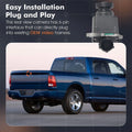 Replacement Rear View Camera For 13-17 Dodge RAM 6-Pin Plug Clear Image Easy Backup Solution