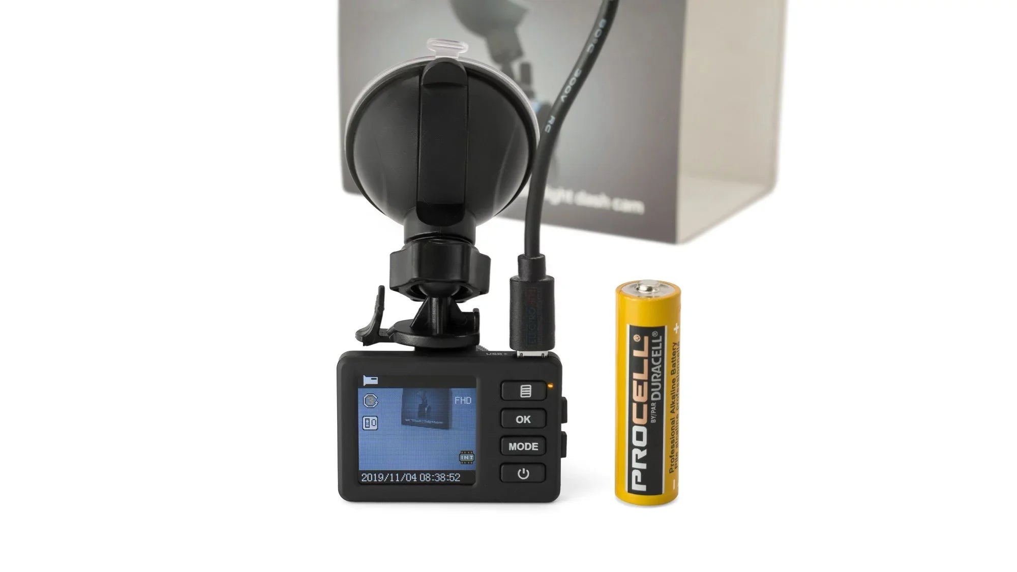 Car Dash Mount Digital Video Camera Versatile Security Cam