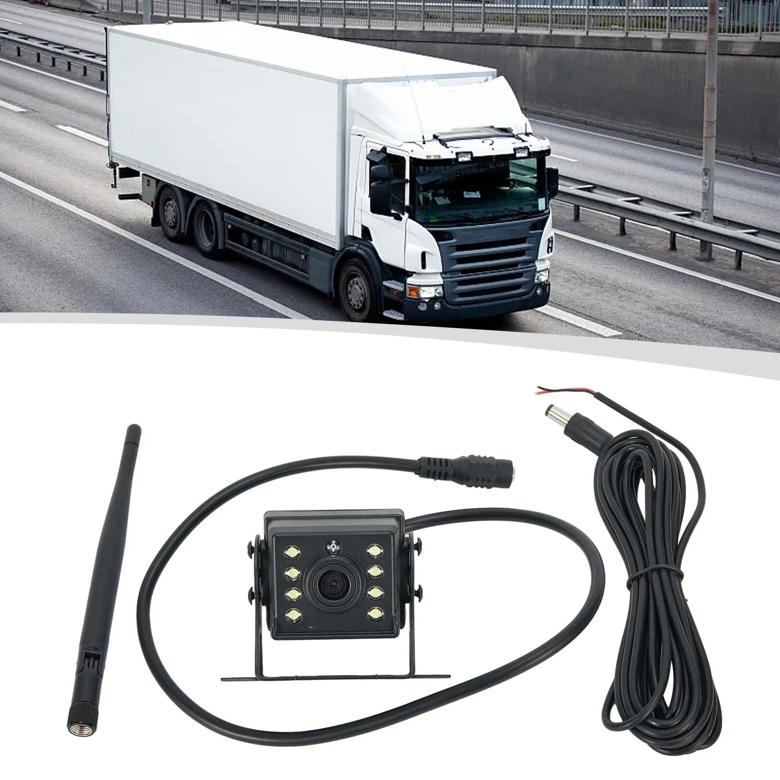 Wireless WIFI Reversing Rear View Camera Bus Trailer Truck RV Camper shockproof