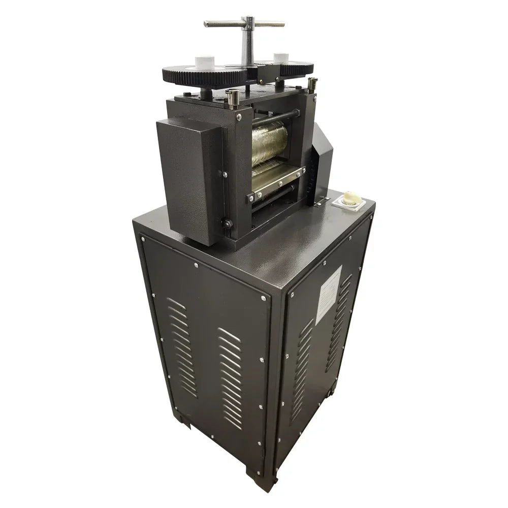 INTSUPERMAI Electric Rolling Mill Flake Machine Jewelry Gold Making Smooth Roller