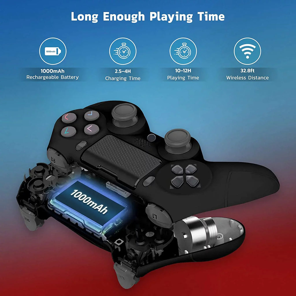 PRO Wireless GamePad with Samsung Galaxy S23 Controller Plus 1,000 Battery/Built-In Speaker/Gyro/Remote BlueTooth Slim (Black)
