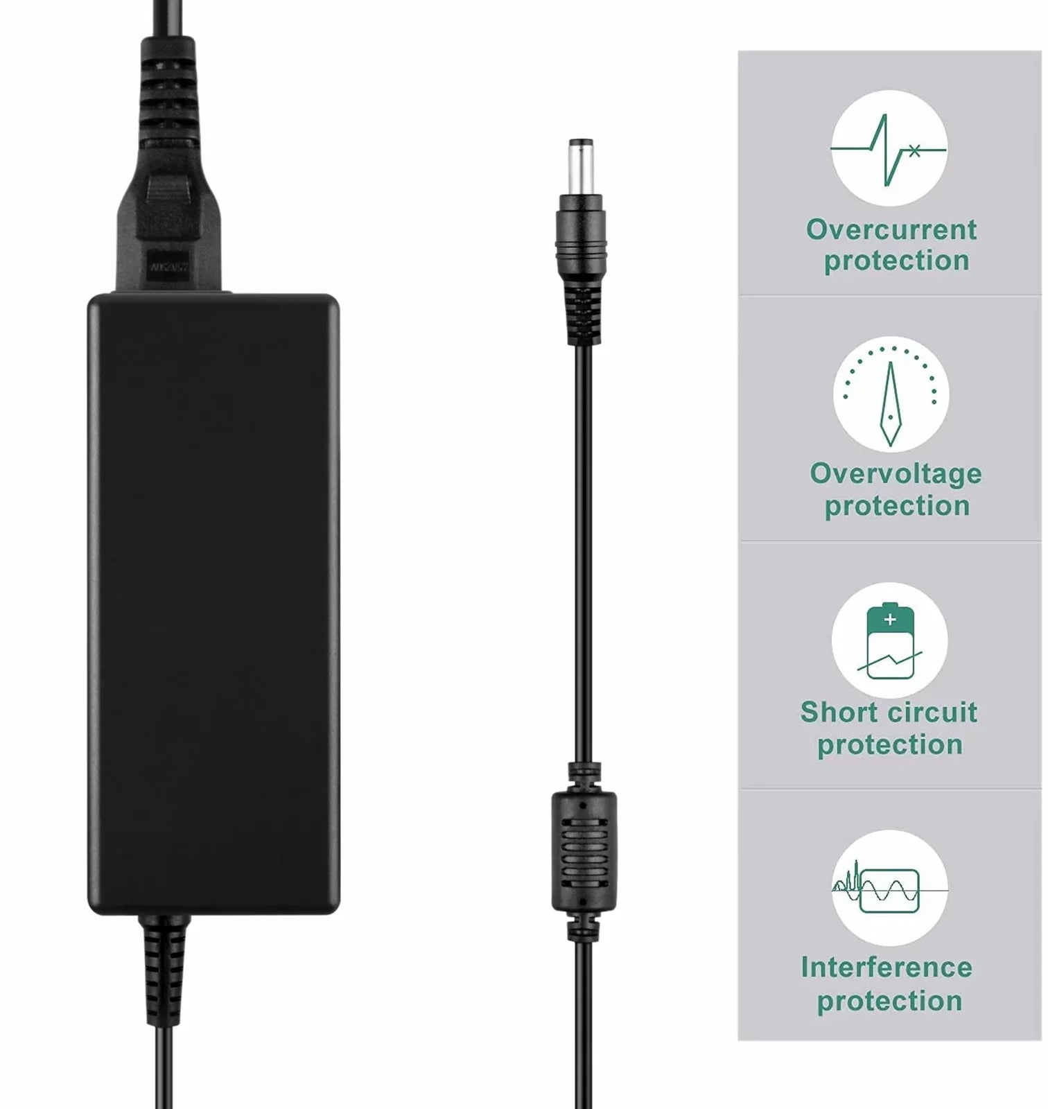KONKIN BOO AC / DC Adapter Replacement Dell Vostro V5460-1308/ I3-3120 V5460-1316/ I3-3120 V5460-1516/I5 3230 V5460-1618/I5-3337 V5460-2626/I5-3337 V5460 p41g Notebook PC Power