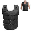 Meterk Max Loading 50kg Adjustable Weighted Vest Weight Jacket Oxd Exercise Weight Loading Cloth Strength Training (Empty)