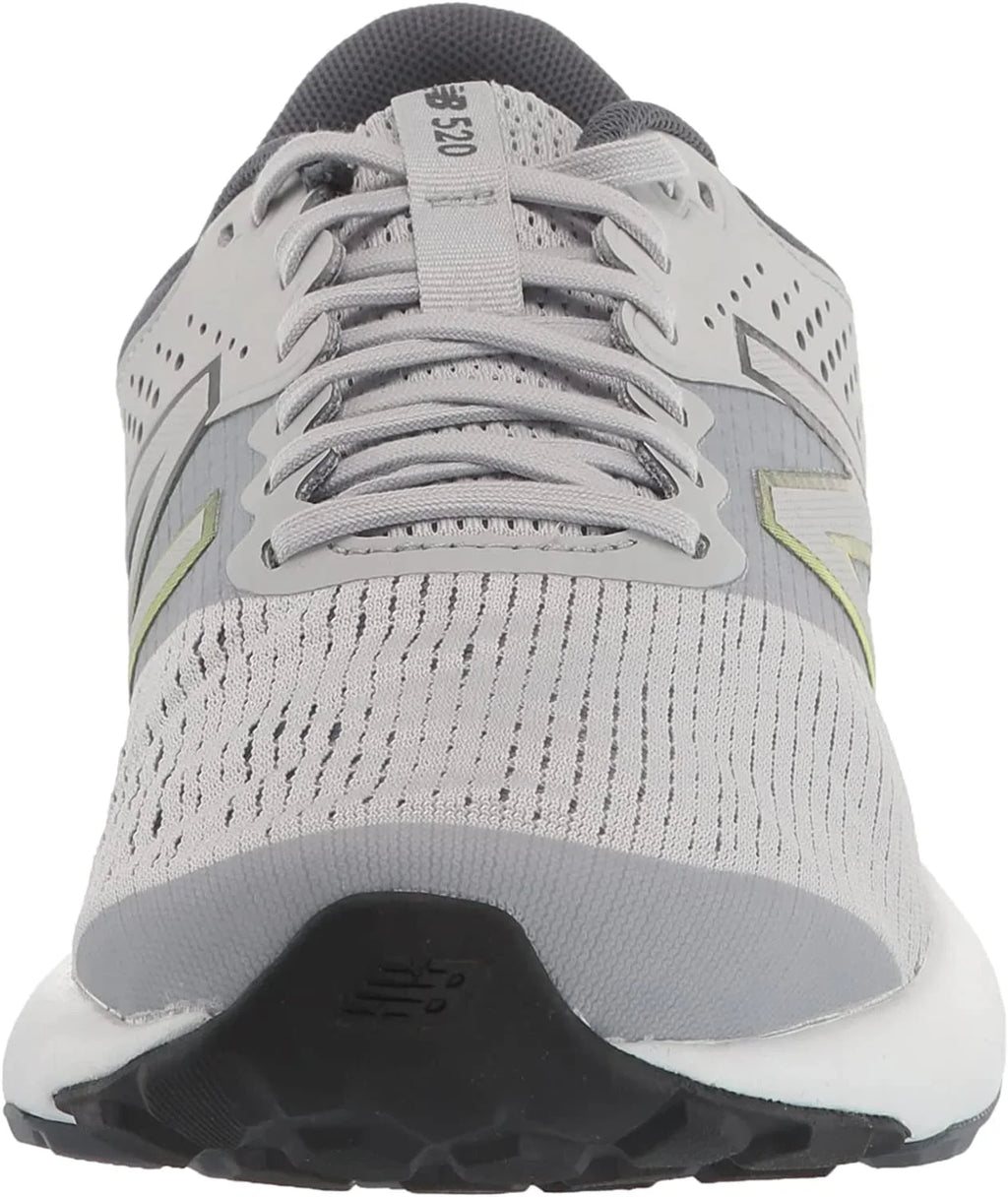 New Balance Men's 520 V7 Running Shoe, Gray/Gray/Hilite, 12