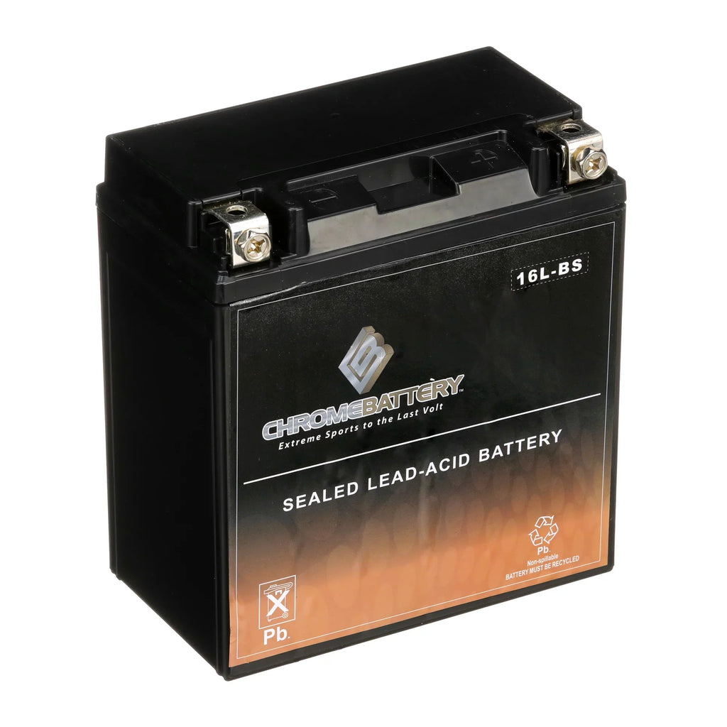 Chrome Battery Ytx16L-Bs Jet Ski Battery Brp Sea-Doo All Other Models 1995 Replaces Es-16Clb