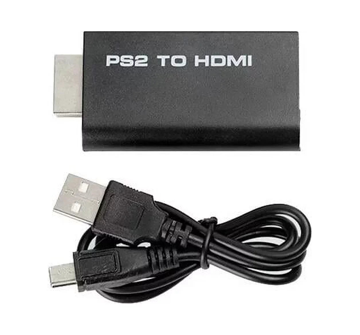 5-Packs PS2 to HDMI Converter Adapter HDMI HD Video Audio Output + USB Power Cable