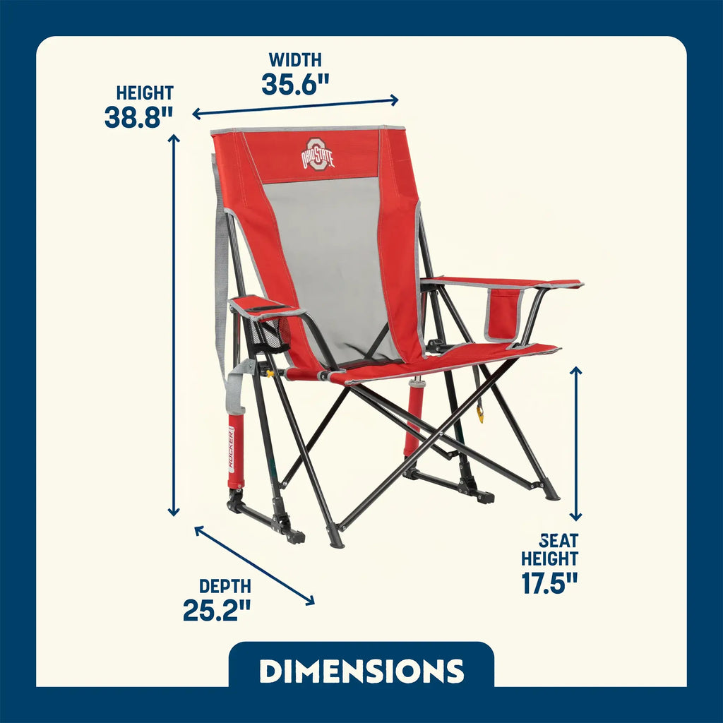 College Comfort Pro Rocker™ - Ohio State Buckeyes | Cut XE04